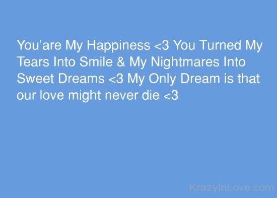 You Are My Happiness-gns3225