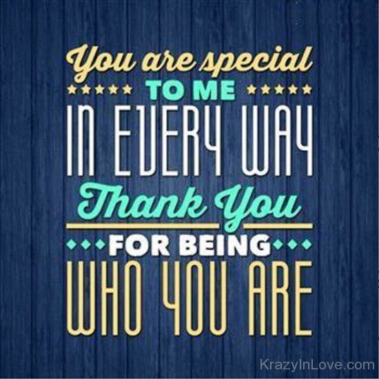 You Are Special To Me In Every Way-tds2353