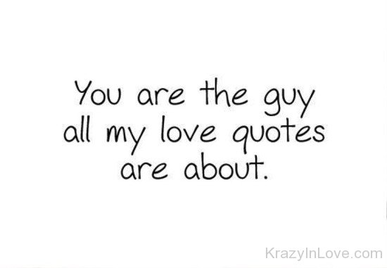 You Are The Guy-tgb67097