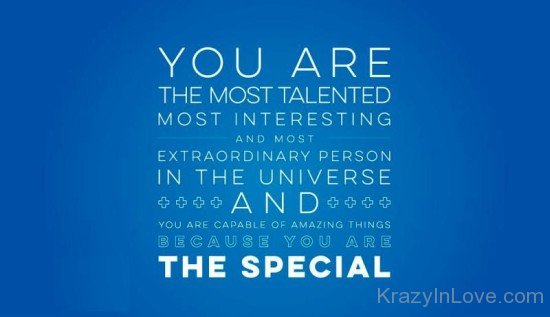 You Are The Most Talented-tds2357