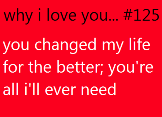 You Changed My Life For The Better-yhf4769