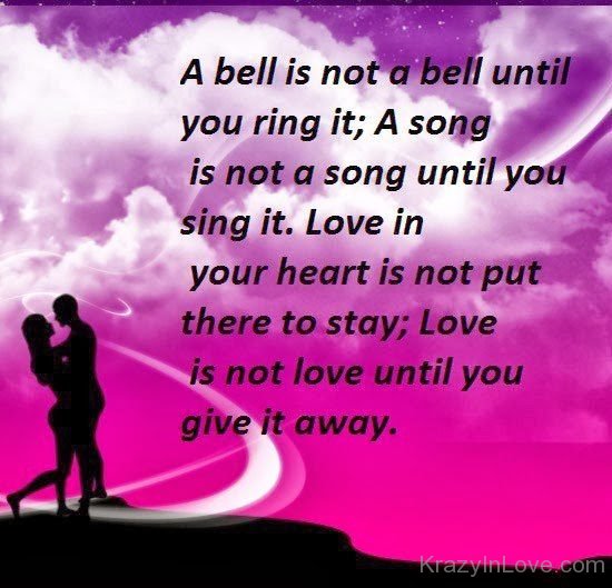 A Bell Is Not A Bell Until You Ring kl001