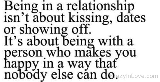 Being In A Relationship Is Not About Kissing kl012