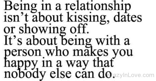 Being In A Relationship Is Not About Kissing kl012