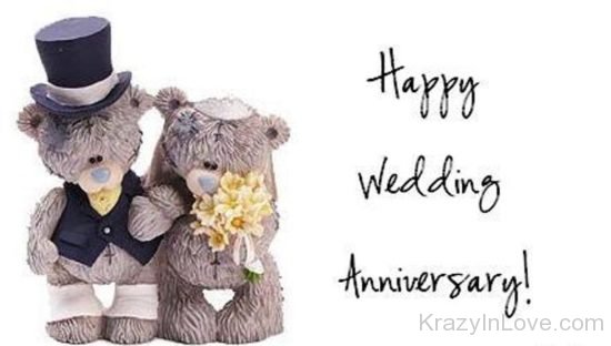 Cute Teddy Happy Anniversary kl1027