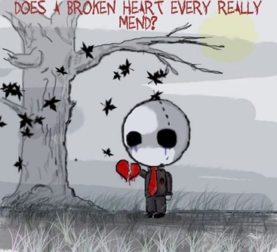 Does A Broken Heart Every Really mend kl210