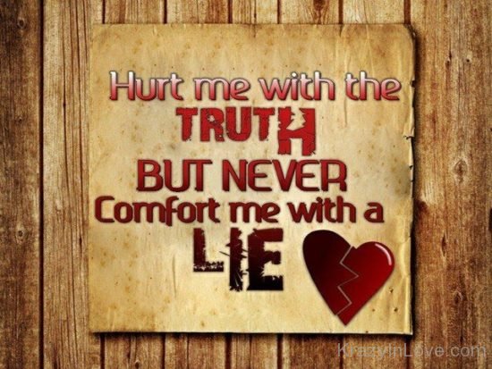 Hurt Me With The Truth kl224