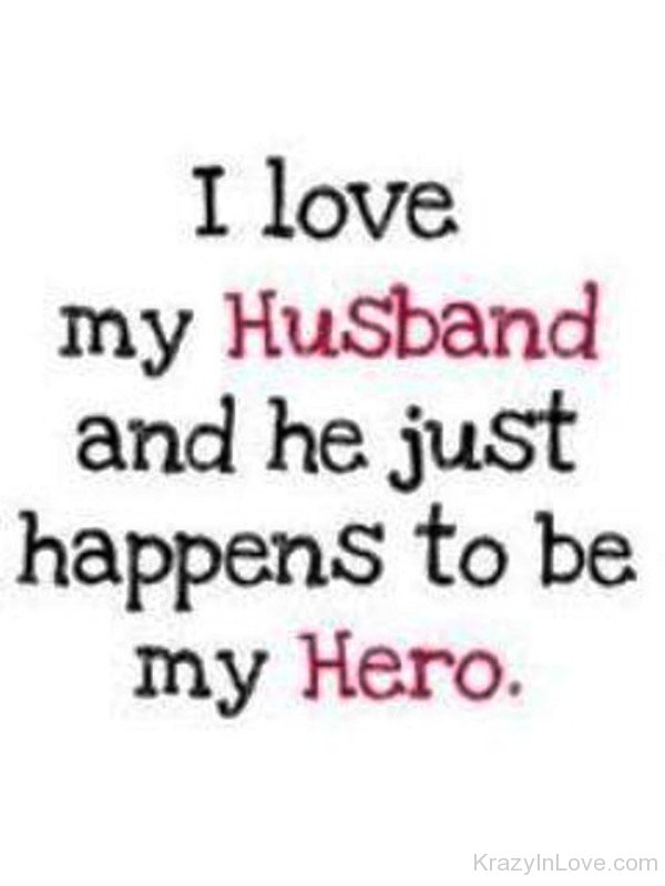 I Love My Husband