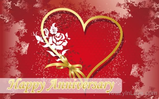 I Love You  Happy Anniversary kl1124