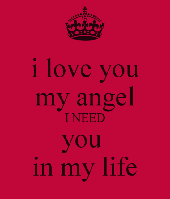I Love You My Angel