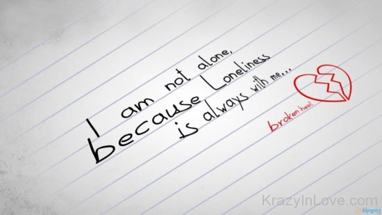 I an Not Alone kl229