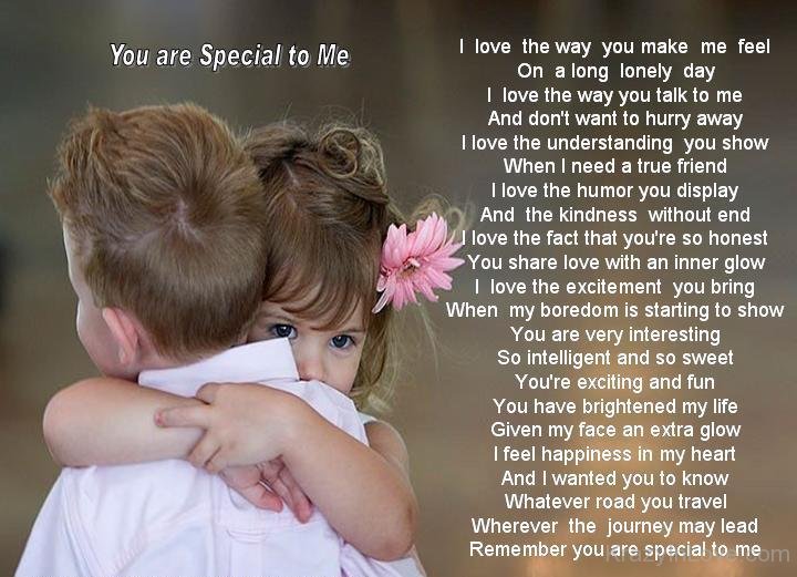 Remember You Are Special For Me