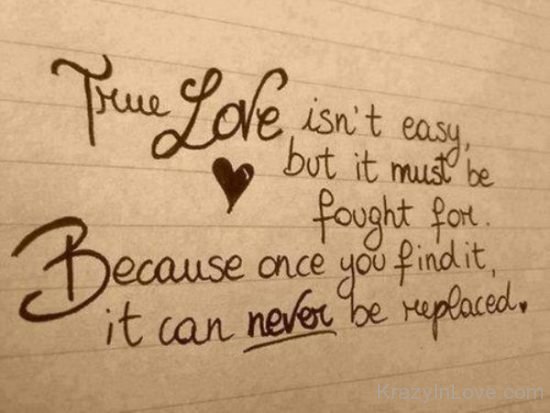 True Love IS Not Easy kl115