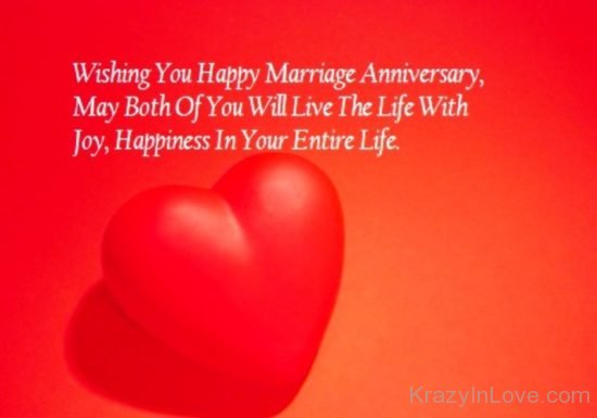 Wishing You A Happy Marriage Anniversarykl1222