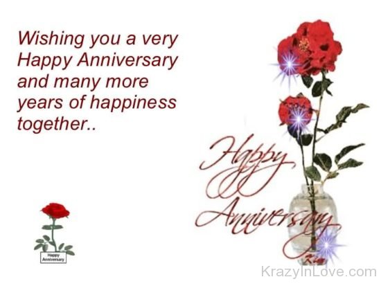 Wishing You A Very Happy Anniversary - Imagekl1225