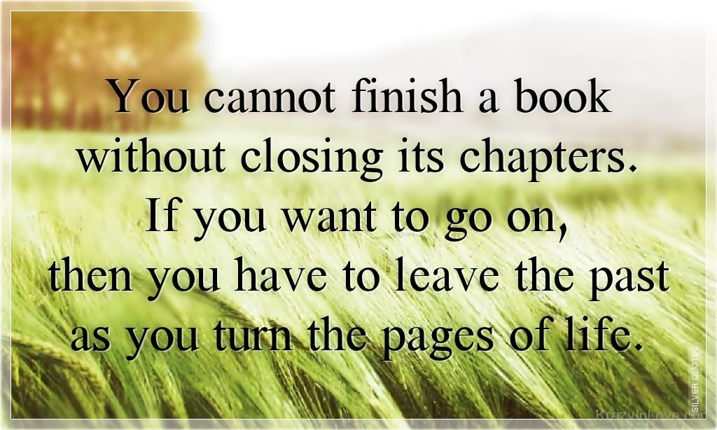 You Cannot Finish A Book