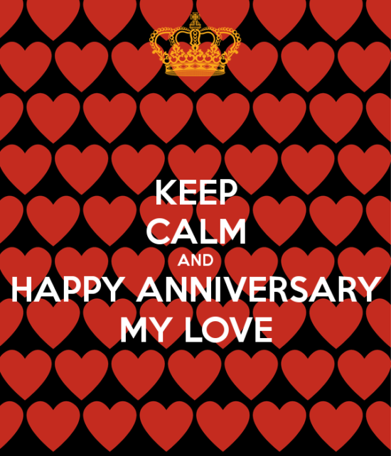 keep Calm and Happy Anniversary My Lovekl1132